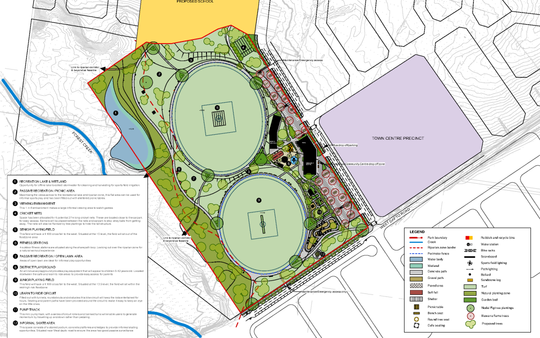 Darkes Road District Sports Park and Community Hub Concept Plan